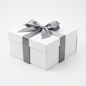 25mm Steel Gray Single Face Satin Ribbon Factory Direct 5 Rolls x 8 Meter for Executive Gift <b>Bows</b> Retail Displays Events Bulk - Product Image 2