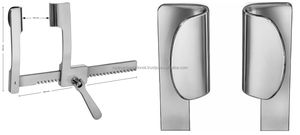 Cooley Sternal Retractor Cuchillas y brazos de acero inoxidable de alta calidad Instrumentos de costillas cardiovasculares y torácicas - Product Image 2