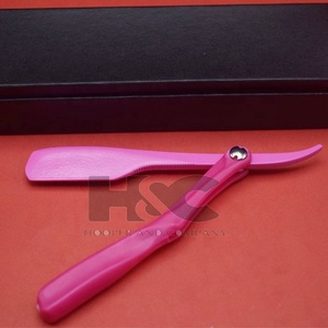 Rasoirs de barbier de haute qualité en vison, acceptant le logo personnalisé, rasoir droit pour homme, rasoir pliant pour l'épilation de la barbe, coupe de barbier - Product Image 3