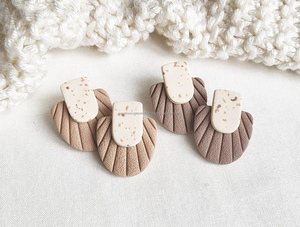 Wholesale Fashion Jewelry Vintage Olive Green Chalcedony Long <b>Tassel</b> Large Dangle Drop Beaded Resin <b>Earrings</b> for Women Jewelry - Product Image 3