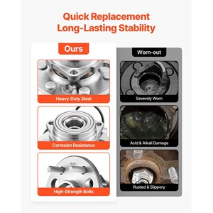 2 Pezzi Cuscinetto Mozzo Ruota Anteriore per Cadillac Escalade 1999-2000, Chevrolet Tahoe 1995-1999, GMC Yukon K1500 Suburban - Product Image 6