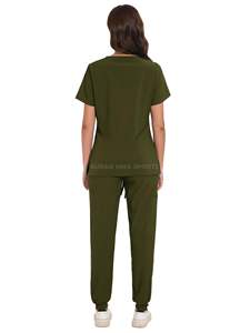 Ensemble d'uniformes médicaux pour hommes, vêtements de travail extensibles pour infirmières - Product Image 2