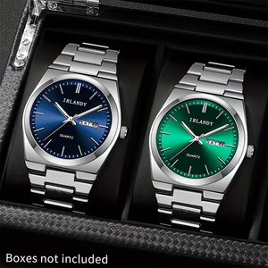 Coffret Cadeau d'Affaires de Luxe Laipute pour Hommes, Montre Analogique en Acier Inoxydable avec Bracelet en Titane, Charme Tendance pour la Nouvelle Génération B9021 - Product Image 4