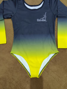 Justaucorps de gymnastique sans manches pour filles justaucorps personnalisés pour filles justaucorps de gymnastique vêtements de danse pour l'entraînement des enfants - Product Image 3