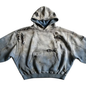 Sudadera con Capucha Unisex SAMUEL INDUSTRIES para Otoño/Invierno, 100% Algodón Ecológico, Corte Regular, Gruesa, 350g, Color Sólido, Estilo Vintage - Product Image 5