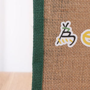 Sac d'emballage en fibre de jute écologique, durable, réutilisable, sac de shopping en fibre naturelle - Product Image 3