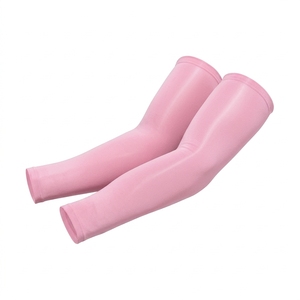 Manguitos Rosas con Protección Anti-UV de Secado Rápido, Personalizables, Unisex para Adultos, 100% Poliéster, para Deporte, Fitness y Uso en Exteriores - Product Image 6
