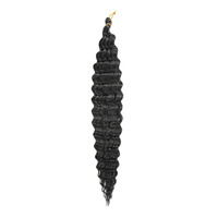 Vente en gros de perruques en fibres synthétiques avec emballage personnalisé et logo, style French Curl, cheveux à tresser, alternative aux tresses Jumbo, trame simple, toutes tailles