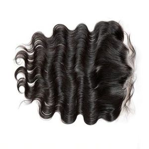 Full Lace <b>Wig</b> Indian Virgin Hair Natural Black <b>Long</b> Wavy With Baby Hair Transparent Swiss Lace Average Size - Product Image 2