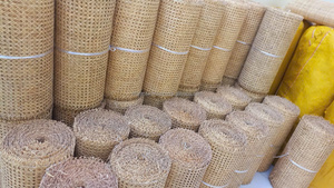 VITARMEX Customized Woven Mat Samples Various Colors Patterns Polypropylene Synthetic Rattan Home Decor Furniture Webbing 10 - Product Image 2