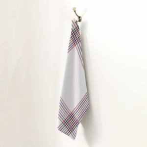 Paños de Cocina de Golf de la India, Accesorios de Cocina de Algodón a Rayas Multicolores para Uso en la Cocina al Precio Más Bajo - Product Image 1