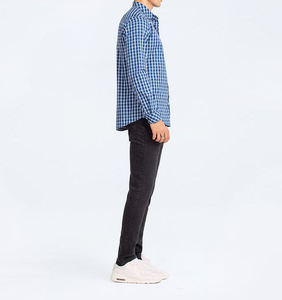 Camisas de Vestir de Satén para Hombre, Corte Holgado, Manga Larga, Casuales y Formales, de Algodón para Verano, Cómodas, Servicio OEM - Product Image 1