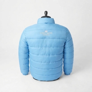 Veste matelassée pour homme, épaisse, coupe-vent, chaude, pour l'extérieur en hiver, fermeture éclair décontractée, rembourrage en coton - Product Image 6