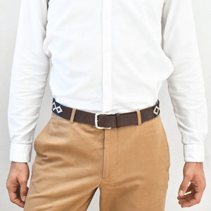 Ceinture Polo Homme Personnalisée en Cuir Véritable Cousue Main, Ceinture Gaucho en Cuir de Vachette, Vente en Gros, Fournisseur d'Usine, Sacs et Étuis LPB-0086 - Product Image 4