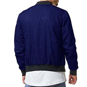Blouson Bomber Homme Rose en Satin Style Streetwear en Polyester – Nouvelle Collection 2026 - Product Image 2