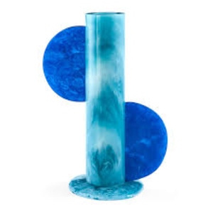 Classic Multicolor Resin <b>Vase</b> Set | Handmade Sculptural Flower <b>Vases</b> for Modern Artistic Home Decor - Product Image 4