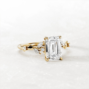 Anillo de Compromiso y Boda de Lujo con Diamante Cultivado en Laboratorio de Corte Ovalado de 1.70 Quilates, Oro Amarillo de 14k, Certificado IGI, 3 Gramos, Tendencia IcedJewelz - Product Image 4