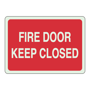 Panneau de signalisation de sécurité haute visibilité « Ne pas bloquer la porte coupe-feu » Brady pour usage intérieur et extérieur - Product Image 3