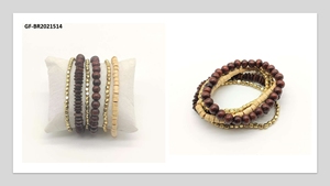 Wholesale Supplier Highest Quality Trendy Beaded Bracelet <b>Set</b> for Wedding Party & Gift Occasions - Product Image 3