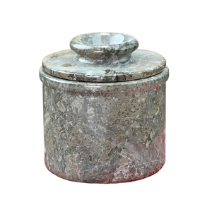 กล่องใส่เนยหินอ่อนสีเทาคอรัล ดีไซน์หรูหราทันสมัย สำหรับตกแต่งบ้าน คุณภาพสูง ราคาโรงงาน - Product Image 1