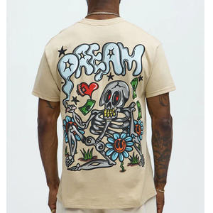 T-shirt pour homme de haute qualité, personnalisable avec logos par transfert thermique, t-shirts décontractés pour hommes - Product Image 2