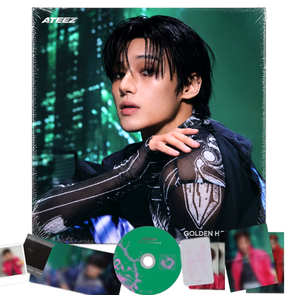 ATEEZ GOLDEN HOUR Part.5 Álbum Digipack [Versión WOOYOUNG] Cubierta para CD, Photocard, Folleto, Póster, Foto Instantánea (Bad) Música K-Pop Coreana - Product Image 3