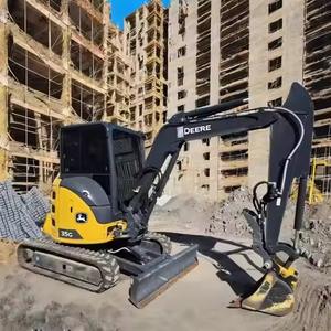 Heavy Duty Used 3 Ton Crawler Digger with Reinforced Boom and All Terrain Tracks for Agricultural Drainage Projects - Product Image 5