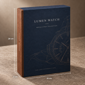 Caja de Empaque Magnética Tipo Libro para Colección de Correas de Reloj LUMEN Personalizadas - Product Image 5