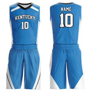 Uniformes de Baloncesto Personalizados al por Mayor con Logotipo Impreso, Transpirables, Antibacterianos, Tallas Grandes, 100% Poliéster, Unisex - Product Image 2