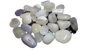 Pierres de galets d'onyx multicolores polies brillantes de haute qualité pierre naturelle de style moderne pour la décoration de la maison et du bureau - Product Image 2