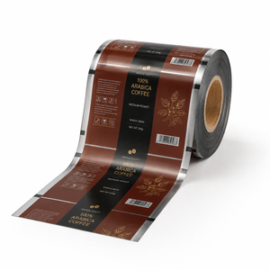 Rollo de Película para Envasado de Café, Material Laminado de Grado Alimenticio, Uso en Bebidas, Directo de Fábrica, OEM, Solución de Envasado Flexible - Product Image 5