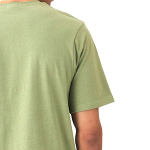 เสื้อยืดออกกำลังกายผู้ชายแบบเรียบ ขายส่ง คุณภาพสูง ผลิตตามสั่ง 90% โพลีเอสเตอร์ 10% สแปนเด็กซ์ ไซส์ใหญ่ บริการ OEM - Product Image 2