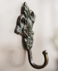 Antique Handcrafted Wall <b>Hooks</b> Stylish Design Perfect for Home Decoration And Storage Organization Heritage Style Wall Accent - Product Image 2