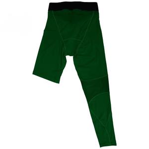 Pantalones de compresión de una pierna para baloncesto, mangas antibacterianas de secado rápido, de elastano/poliéster/algodón estampado, con cintura elástica. - Product Image 5