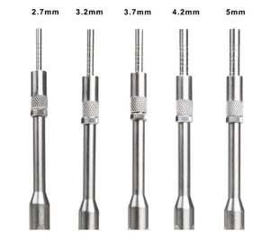 Ensemble d'osteotomes dentaires AHI, 11 pièces, acier inoxydable, classe II, concaves, manuels, certifiés CE - Product Image 3