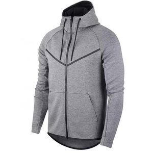 Survêtements personnalisés à fermeture éclair pour hommes, en molleton de coton, ensembles de jogging, tenues d'hiver respirantes, vêtements de rue décontractés - Product Image 5