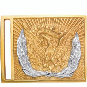 Hebillas de Cinturón Ajustables de Latón 100% con Logotipo Personalizado, Hebillas de Metal Casuales, Reproducción Americana - Product Image 1