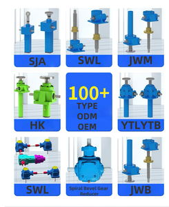 ODM sollevamento rotante Jack motore SWL 0.5T riduttore velocità vite martinetto sollevatore in acciaio per esigenze di sollevamento pesanti - Product Image 6