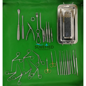 Juego de Instrumentos para Timpanoplastia y Cirugía de Oído, 63 Piezas, para ORL y Microcirugía, Certificado CE ISO13485 - Product Image 3