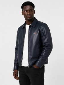 Chaqueta de cuero cómoda hecha con materiales de primera calidad para un estilo moderno, calidad duradera y uso diario. - Product Image 1