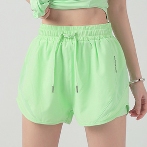 Pantalones Cortos Deportivos de Verano para Mujer, de Secado Rápido, Triple Capa, Anti-Transparencia, para Yoga, Correr, Entrenamiento, Fitness, Finos, Sueltos, Lisos - Product Image 6