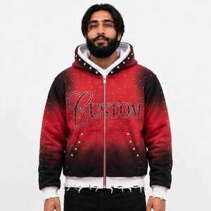 Proveedor de Sudaderas Personalizadas para Hombre, Estilo Universitario, Algodón y Felpa, Venta al Por Mayor para Compradores Minoristas en EE. UU. - Product Image 1