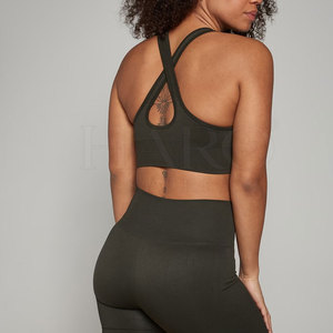 Breathable Workout Sports <b>Bra</b> Featuring Soft <b>Stretch</b> Fabric That Adapts To Your Body Comfort And Support - Product Image 2