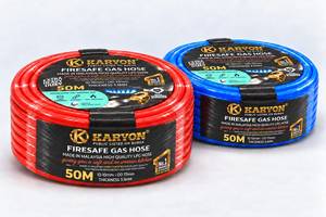 Tuyau multi-usages KARYON NBR PVC 8-25,4 mm renforcé, résistant à l'huile, pour le transfert d'air et d'eau, idéal pour les garages et ateliers. - Product Image 2