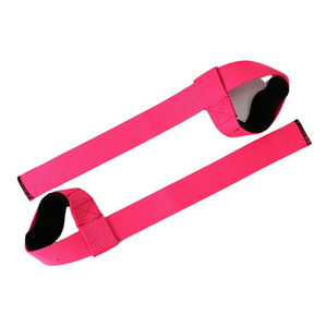 Sangles de levage rembourrées en coton camouflage rose personnalisées pour l'exercice en salle de sport, bandes de maintien pour les poignets pour une force et une stabilité maximales de préhension - Product Image 3
