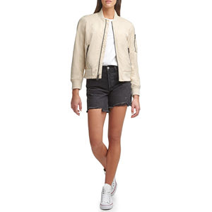 Blouson Bomber Vintage Femme – Veste Sportive Formelle Tendance pour l'Hiver avec Fermeture Éclair Fine et Respirante – Vente en Gros - Product Image 5