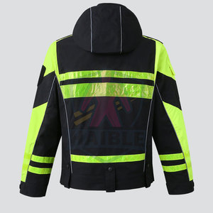 เสื้อแจ็กเก็ตทำงานในอุตสาหกรรมของผู้ชายเสื้อแจ็กเก็ตระบายอากาศได้ดีมีความปลอดภัย OEM - Product Image 2