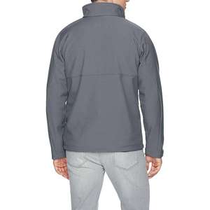 Custom OEM ODM Bulk Soft Shell <b>Jacket</b> <b>Waterproof</b> Wind Resistant Breathable Heavy Duty Packable Staff Clothing Polyester Material - Product Image 5