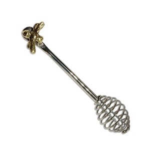 High Quality Metal <b>Honey</b> Spring Spoon Stirrer with <b>Honey</b> Bee Handle in Affordable Price - Product Image 1