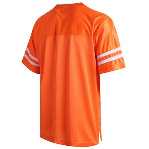 เสื้อฟุตบอลผ้าตาข่ายสำหรับผู้ชาย แบบคลาสสิก  ระบายอากาศได้ดี เหมาะสำหรับออกกำลังกาย เสื้อยืดกีฬา ชุดลำลอง ชุดฟิตเนส - Product Image 3
